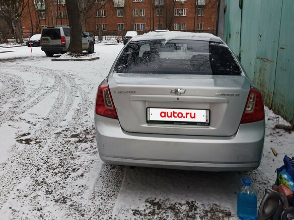 2007 Chevrolet Lacetti I, серебристый, 270000 рублей - вид 5