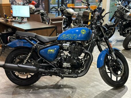 2025 Royal Enfield Shotgun, синий, 723000 рублей, вид 2
