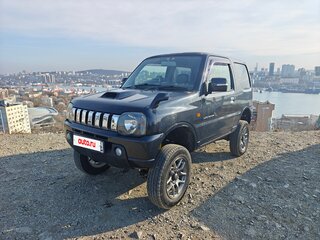 2009 Suzuki Jimny Kei car III Рестайлинг 1, чёрный, 950000 рублей, вид 1