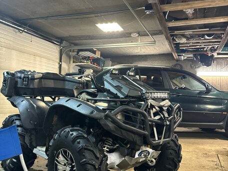 2014 Yamaha Grizzly 700, чёрный, 850000 рублей, вид 1