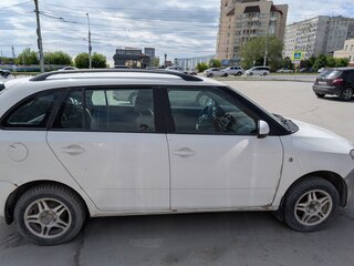 2012 Skoda Fabia II Рестайлинг, белый, 430000 рублей, вид 4