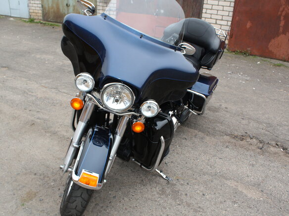 2012 Harley-Davidson Electra Glide, синий, 1127509 рублей - вид 13