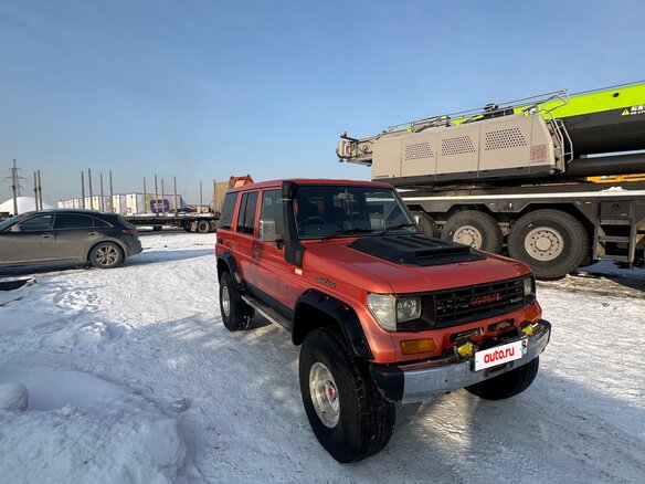 1990 Toyota Land Cruiser Prado 70 Series, оранжевый - вид 34