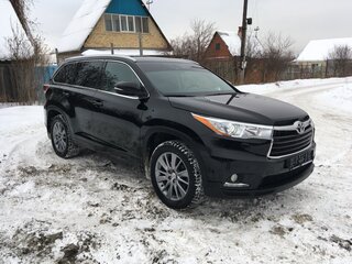 2014 Toyota Highlander III (XU50), чёрный, 3200000 рублей, вид 3
