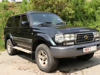 1995 Toyota Land Cruiser 80 Series Рестайлинг, зелёный, 2500000 рублей, вид 3
