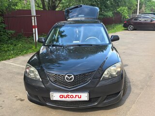 2005 Mazda 3 I (BK), чёрный, 595000 рублей, вид 1