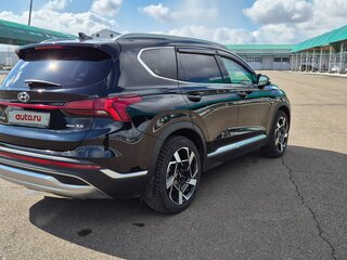 2022 Hyundai Santa Fe IV Рестайлинг, чёрный, 4600000 рублей, вид 4