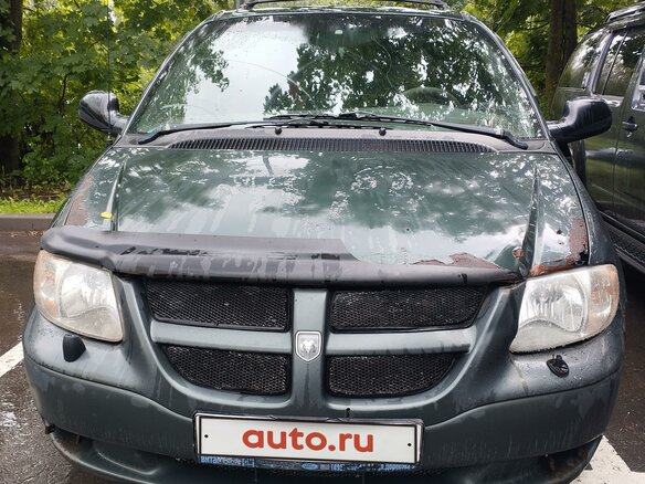 2001 Dodge Caravan 3-speed IV, зелёный, 400000 рублей - вид 2