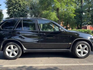 2004 BMW X5 4.4i I (E53) Рестайлинг, чёрный, 1000000 рублей, вид 4
