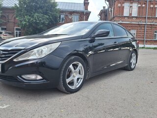 2011 Hyundai Sonata VI (YF), чёрный, 899000 рублей, вид 2