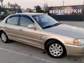 2003 Kia Magentis I Рестайлинг, золотистый, 250000 рублей, вид 4