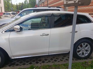 2010 Mazda CX-7 I Рестайлинг, белый, 850000 рублей, вид 3