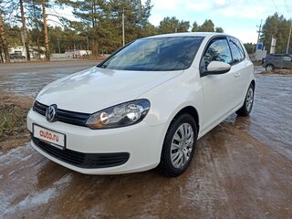 2011 Volkswagen Golf VI, белый, 1150000 рублей, вид 1
