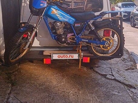 1986 Honda TL 125 S, синий, 250000 рублей, вид 1