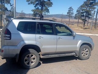 2007 Toyota Land Cruiser Prado 5-speed 120 Series, серебристый, 2385000 рублей, вид 3