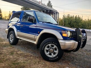 1997 Mitsubishi Pajero II, синий, 1650000 рублей, вид 1