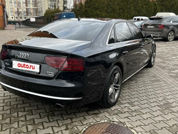 2013 Audi A8 III (D4), чёрный, 1800000 рублей - вид 5