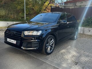 2019 Audi Q7 II (4M), чёрный, 5200000 рублей, вид 1
