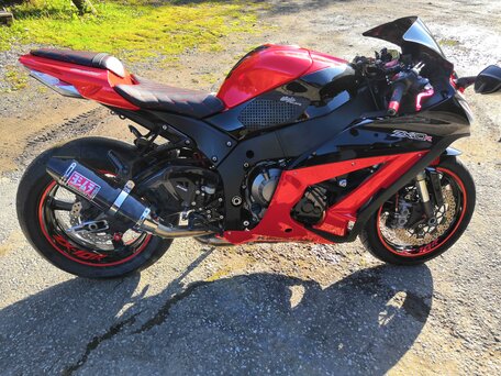 2013 Kawasaki ZX-10R Ninja, красный, 850000 рублей, вид 2
