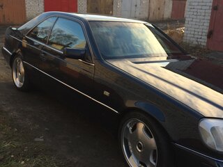 1995 Mercedes-Benz CL-Класс 500 I (C140), синий, 3500000 рублей, вид 3