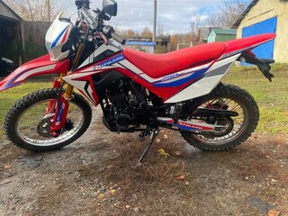 2021 Motoland CRF250 Enduro, красный, 145000 рублей, вид 4