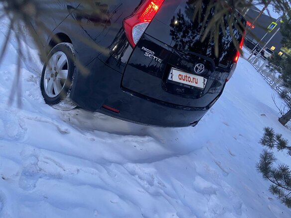2009 Toyota Passo Sette, чёрный, 810000 рублей - вид 5