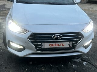 2019 Hyundai Solaris II, белый, 1100000 рублей, вид 1