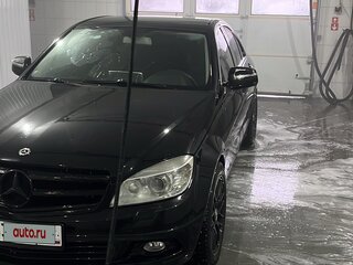 2008 Mercedes-Benz C-Класс 200 III (W204), чёрный, 1050000 рублей, вид 1