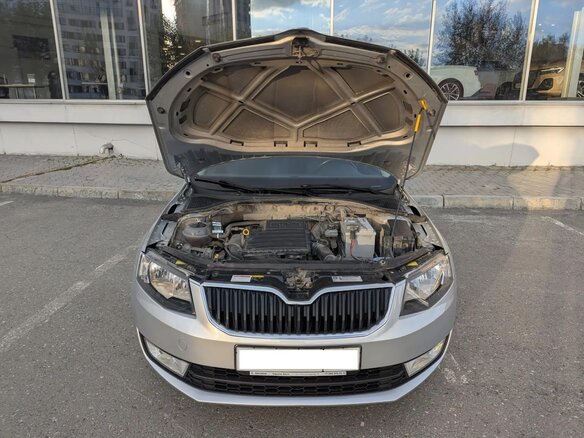 2014 Skoda Octavia III (A7), серебристый - вид 1