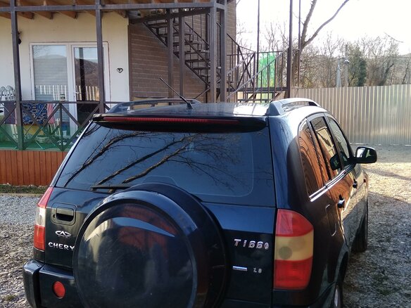 2008 Chery Tiggo (T11) I, синий - вид 25
