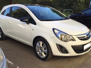 2013 Opel Corsa D Рестайлинг II, белый, 570000 рублей, вид 4