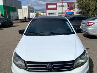 2016 Volkswagen Polo V Рестайлинг, бежевый, 470000 рублей, вид 1