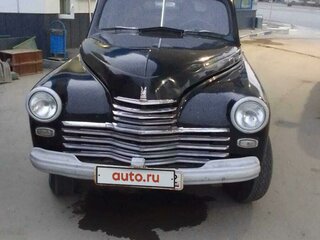 1954 ГАЗ М-20 «Победа», чёрный, 490000 рублей, вид 2