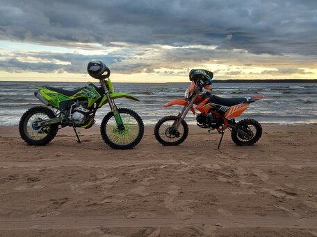 2022 Motoland XR250, зелёный, 130000 рублей, вид 5