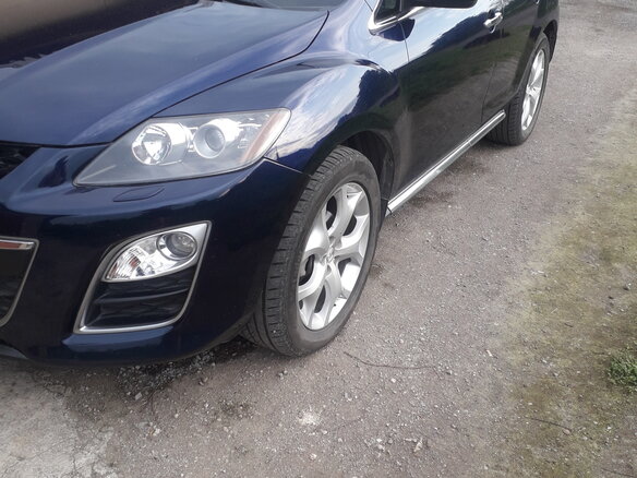 2010 Mazda CX-7 I Рестайлинг, синий