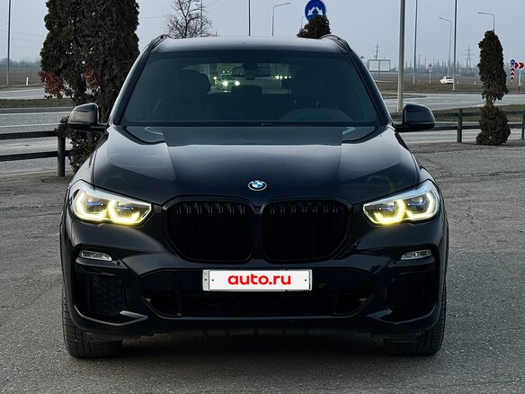 2019 BMW X5 30d IV (G05/G18), синий, 6200000 рублей - вид 2