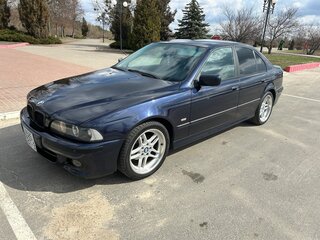 2000 BMW 5 серии 530d IV (E39) Рестайлинг, синий, 1400000 рублей, вид 3