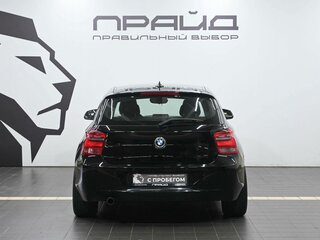 2013 BMW 1 серии 116i II (F20/F21), чёрный, 1029900 рублей, вид 4