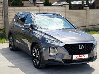 2018 Hyundai Santa Fe IV, серый, 2650000 рублей, вид 2