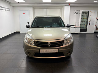 2013 Renault Sandero I, бежевый, 592000 рублей, вид 2