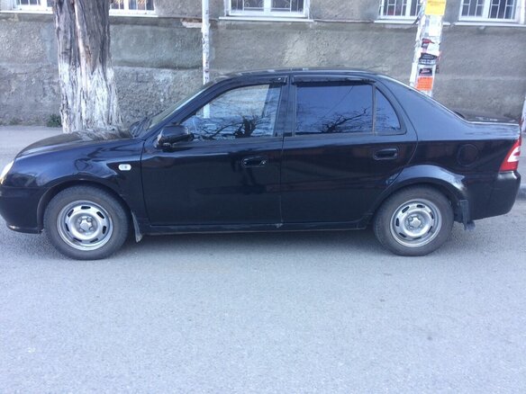 2013 Geely CK (Otaka) I Рестайлинг, чёрный - вид 3