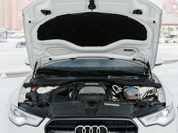 2012 Audi A6 IV (C7), белый - вид 21