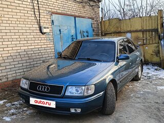 1990 Audi 100 IV (C4), синий, 700000 рублей, вид 5