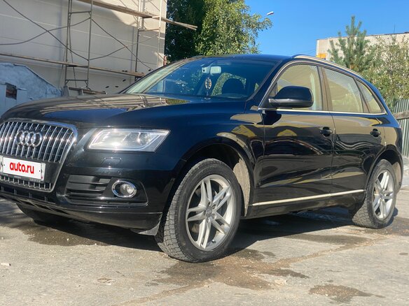 2012 Audi Q5 I (8R) Рестайлинг, чёрный
