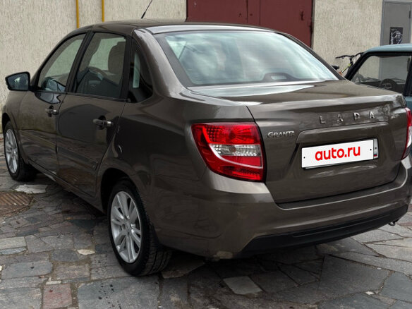 2021 Lada (ВАЗ) Granta I Рестайлинг, коричневый, 850000 рублей - вид 6