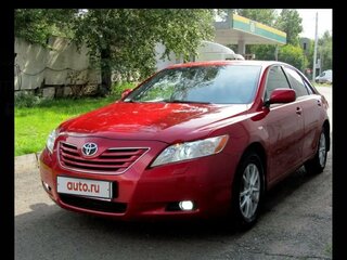 2007 Toyota Camry VI (XV40), красный, 1220000 рублей, вид 1