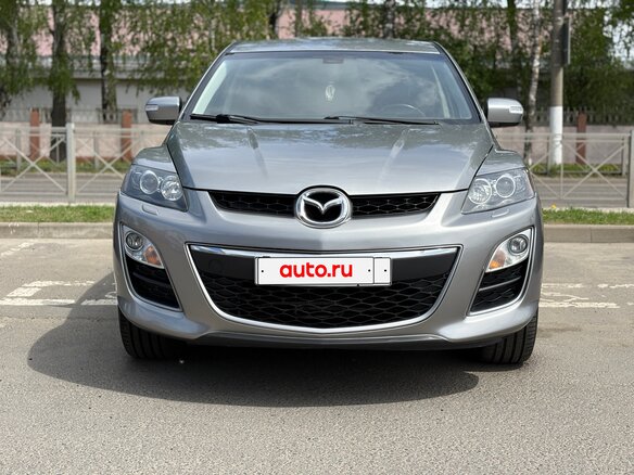 2011 Mazda CX-7 I Рестайлинг, серебристый, 920000 рублей - вид 1