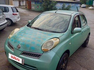 2008 Nissan March III (K12), зелёный, 500000 рублей, вид 1