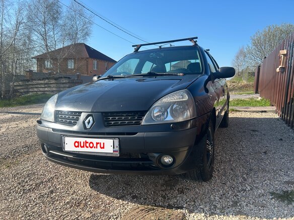 2006 Renault Symbol I Рестайлинг, чёрный, 265000 рублей - вид 1