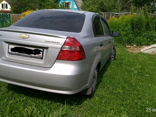 2009 Chevrolet Aveo I Рестайлинг, серебристый, 450000 рублей, вид 5
